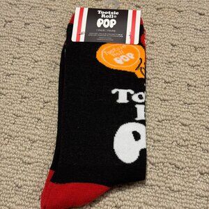 New Tootsie Roll Pop Novelty Crew Socks Size 6-12/13 - Men's/Women's -